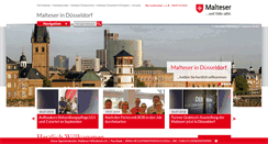 Desktop Screenshot of malteser-duesseldorf.de